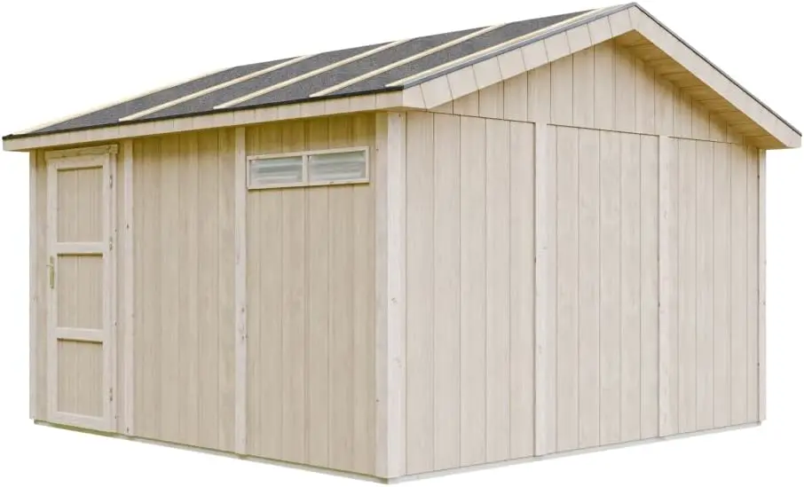 Abri de jardin en bois en bois 15 m² vue 8
