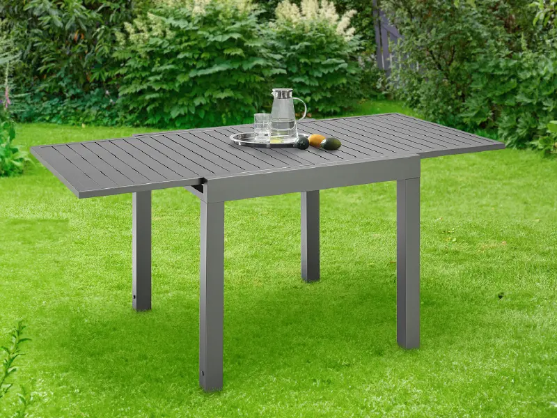 Table de jardin en aluminium — contenu détaillé 2