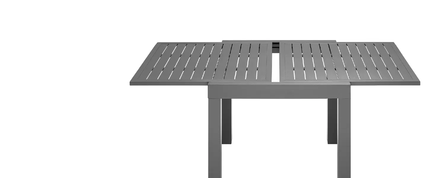 Table de jardin en aluminium — contenu détaillé 6