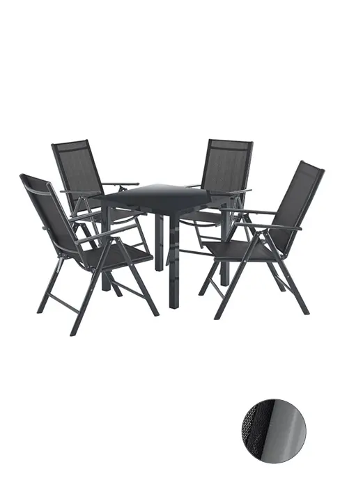 Table de jardin en aluminium — contenu détaillé 8