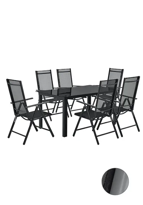 Table de jardin en aluminium — contenu détaillé 9