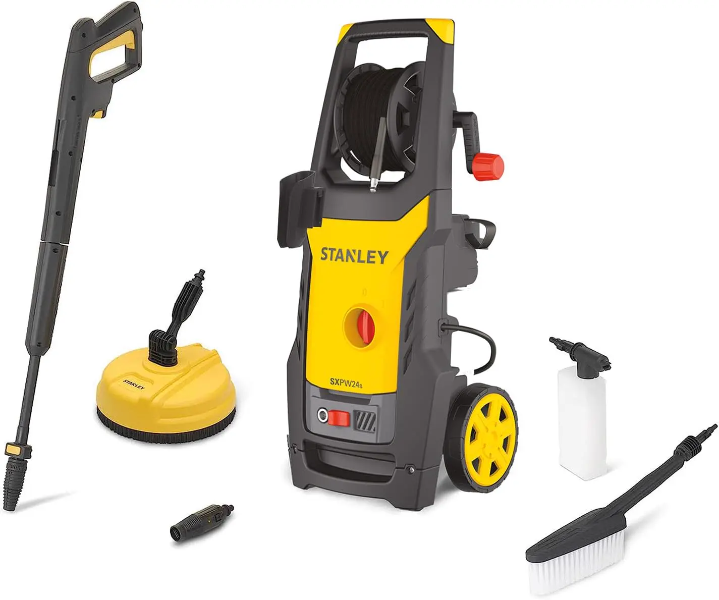 Stanley SXPW19BX Nettoyeur Haute Pression pour Surfaces Extérieures