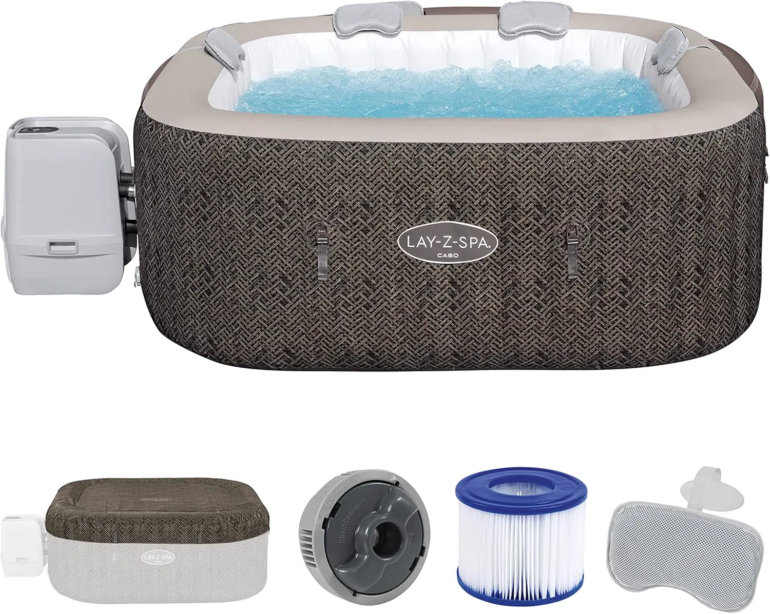 Bestway - Spa Gonflable Cabo Smart HydroJet Efficacité énergétique