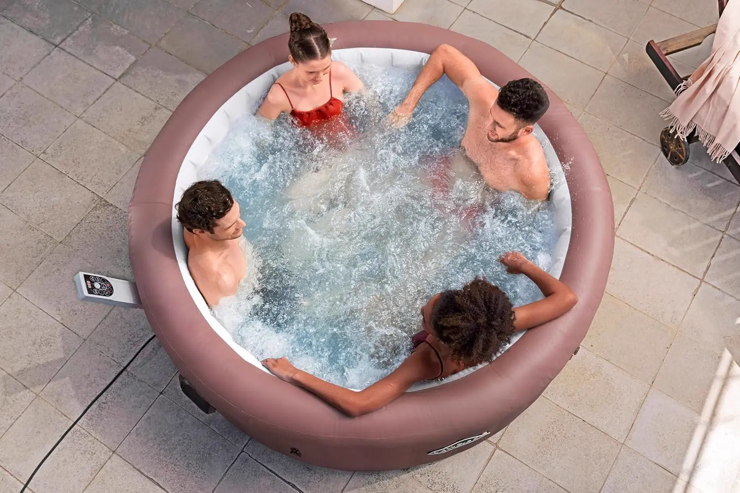 Spa gonflable 4 personnes 6 places vue 3