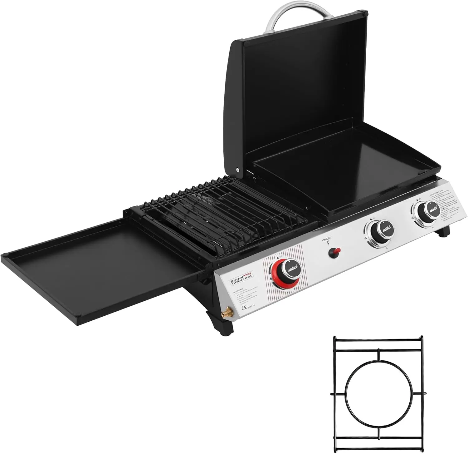 Royal Gourmet 3 Brûleurs Barbecue Gaz Portable
