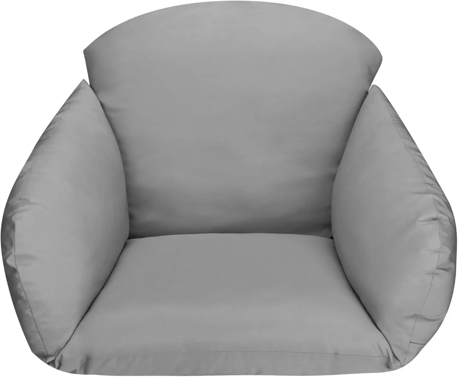 Fauteuils suspendus en métal anthracite vue 7