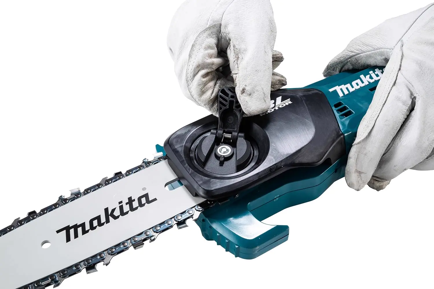 Tronçonneuse électrique Makita DUA200Z 18V Li-ion LXT Scie à p… vue 9