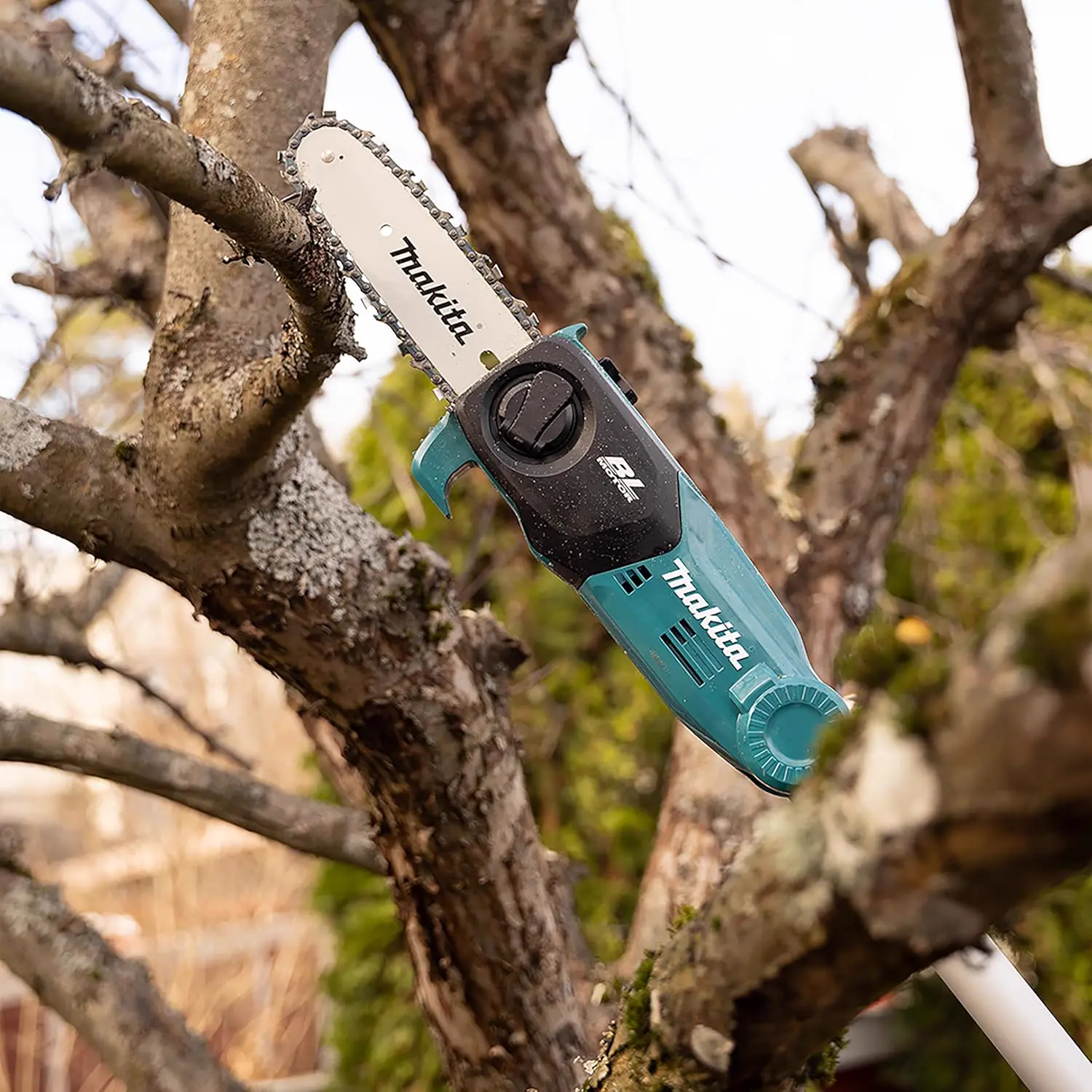 Tronçonneuse électrique Makita DUA200Z 18V Li-ion LXT Scie à p… vue 17