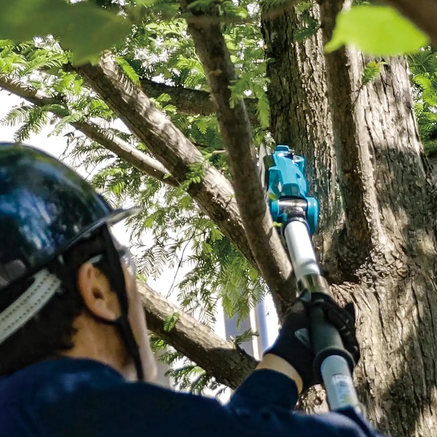 Tronçonneuse électrique Makita DUA200Z 18V Li-ion LXT Scie à p… vue 20