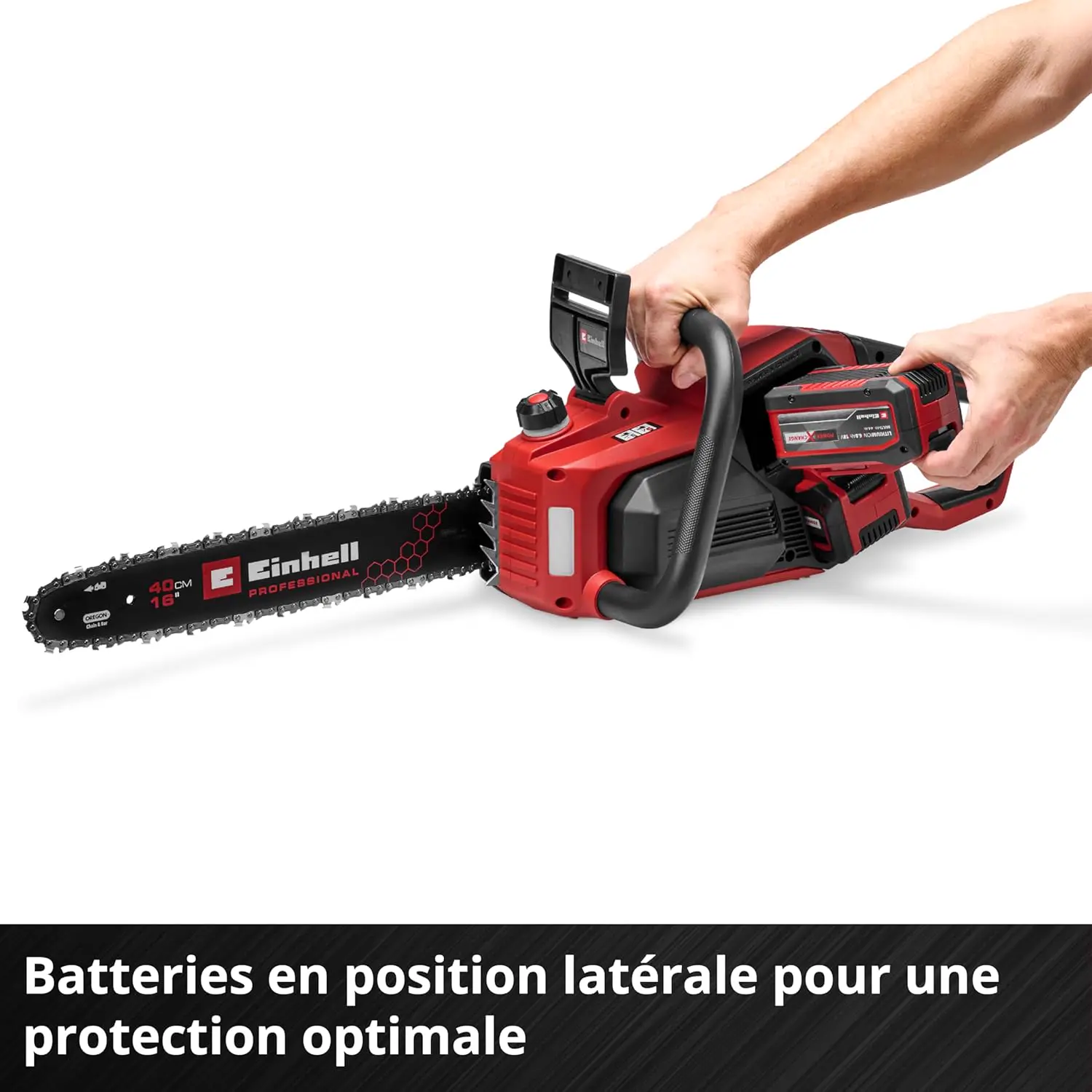 Tronçonneuse thermique en bois vue 12