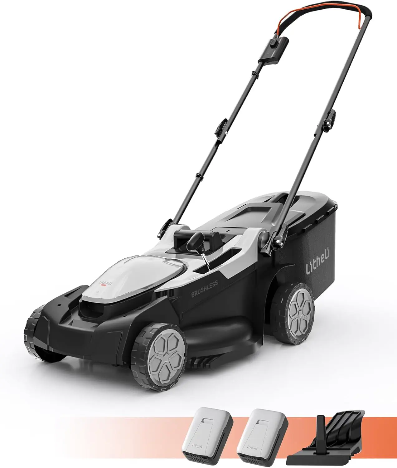 Litheli Tondeuse à Gazon sans Fil 43cm Coupe