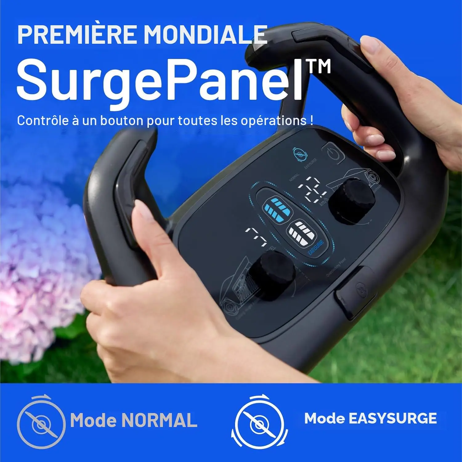 Tondeuse autoportée Litheli Easysurge Tondeuse à Gazon sans Fi… vue 6