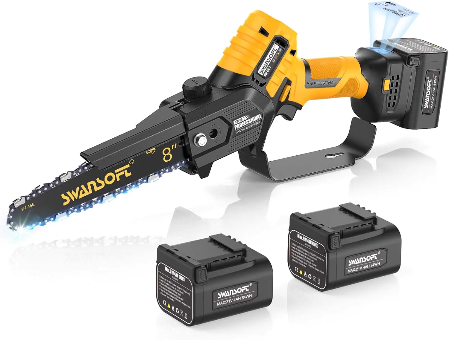 Mini tronçonneuse à batterie