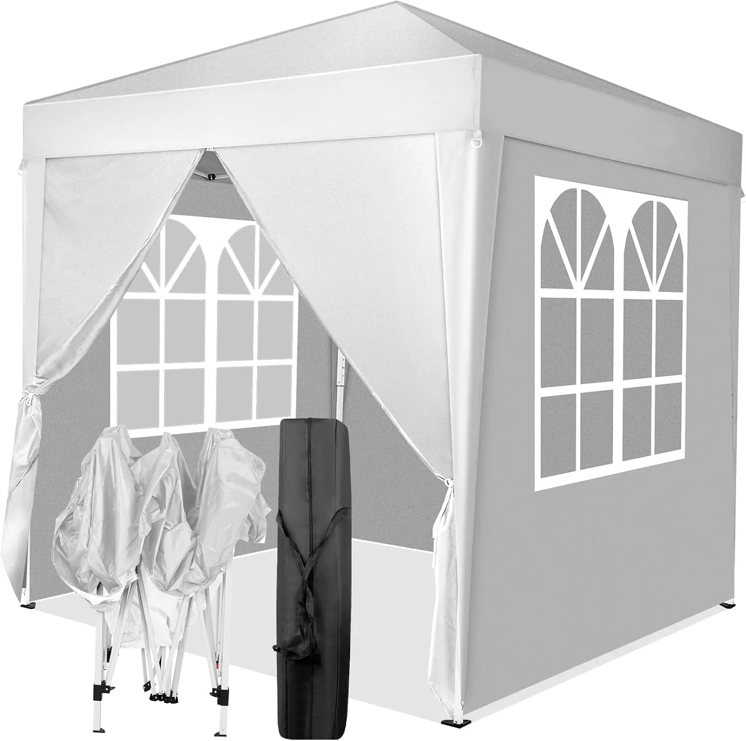 LEADZM 2x2m Tonnelle de Jardin Pliante,Pop-up