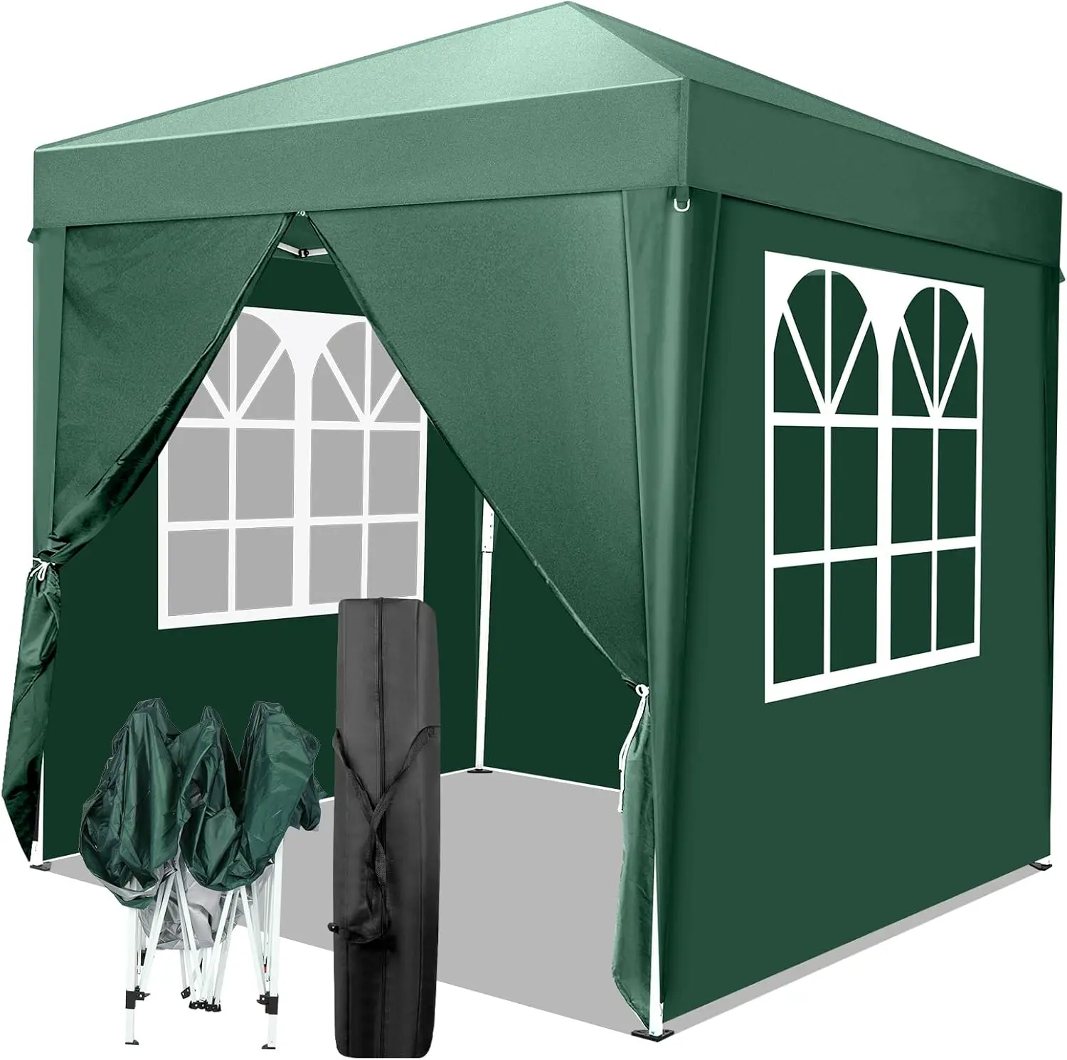 LEADZM 2x2m Tonnelle de Jardin Pliante,Pop-up