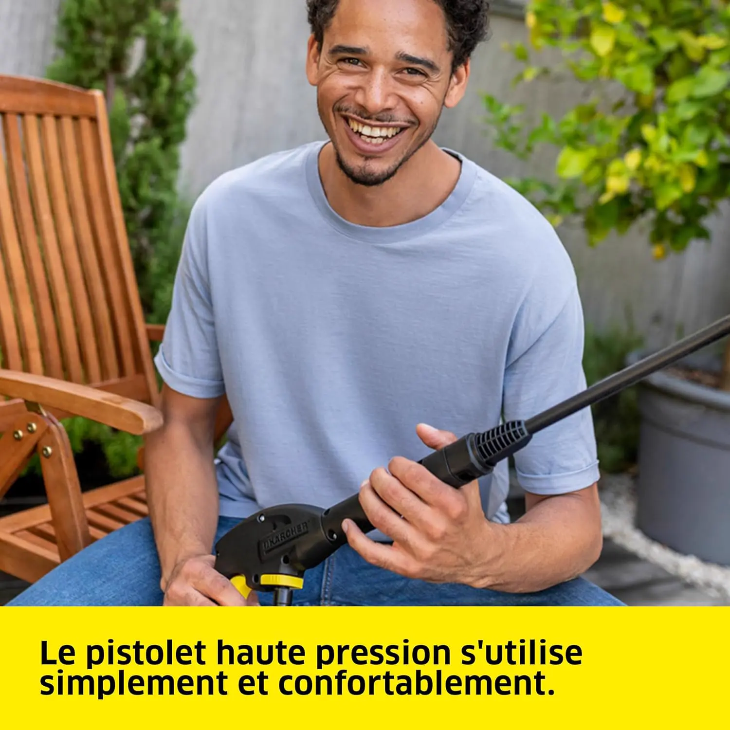 Nettoyeur haute pression en bois 25 m² vue 6