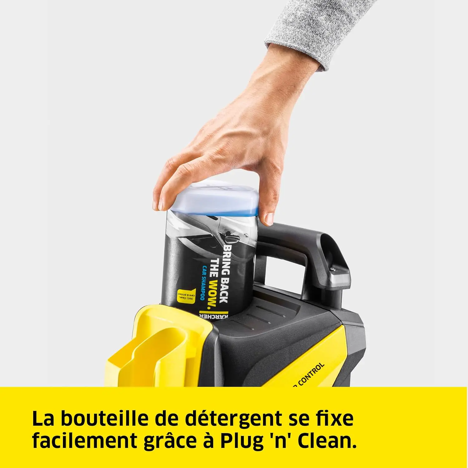 Nettoyeur haute pression en aluminium noir vue 5