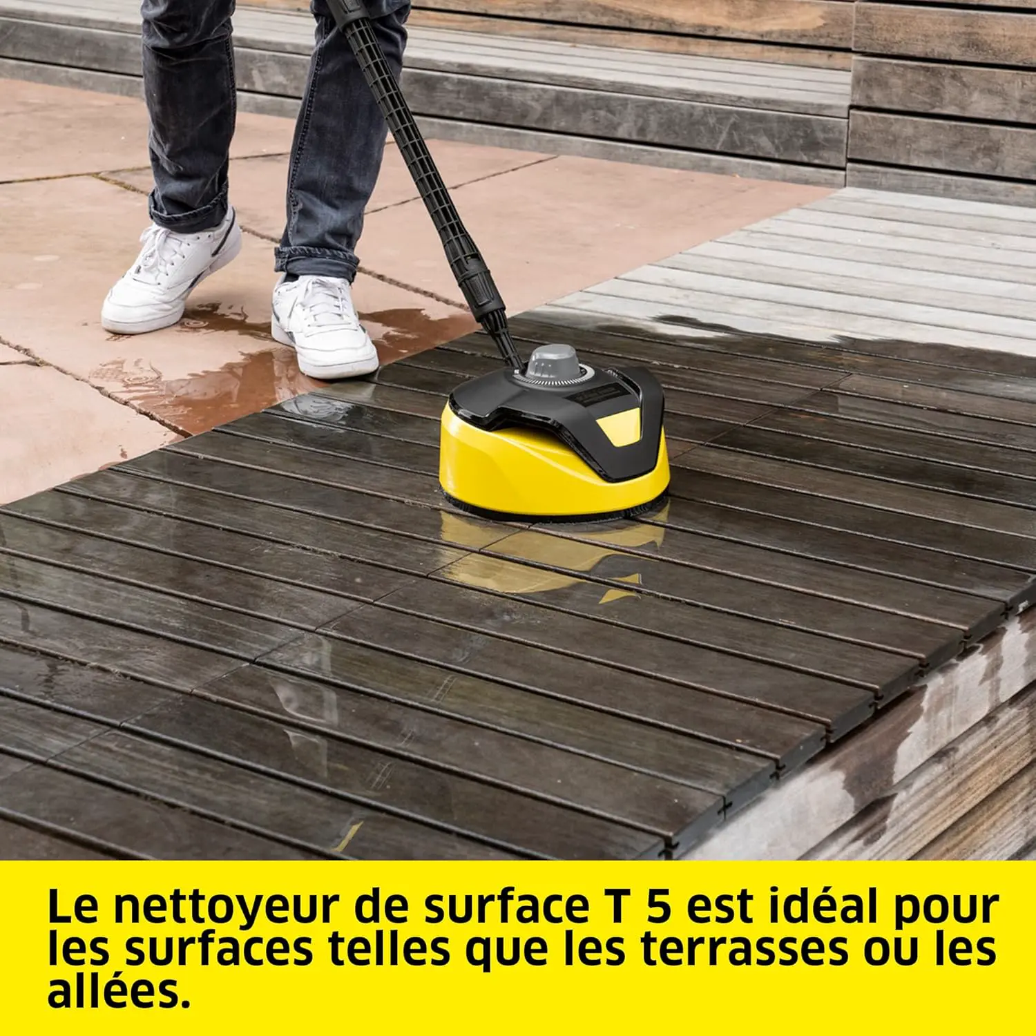 Nettoyeur haute pression noir vue 5