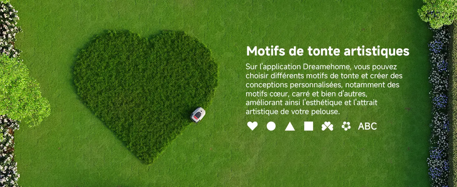 Robot tondeuse DREAME A1 Pro Robot Tondeuse sans Fil Périphérique — contenu détaillé 8