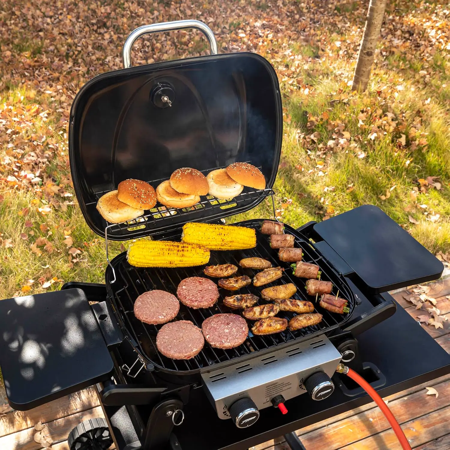 Barbecue à gaz en métal 2x2,5 m vue 2