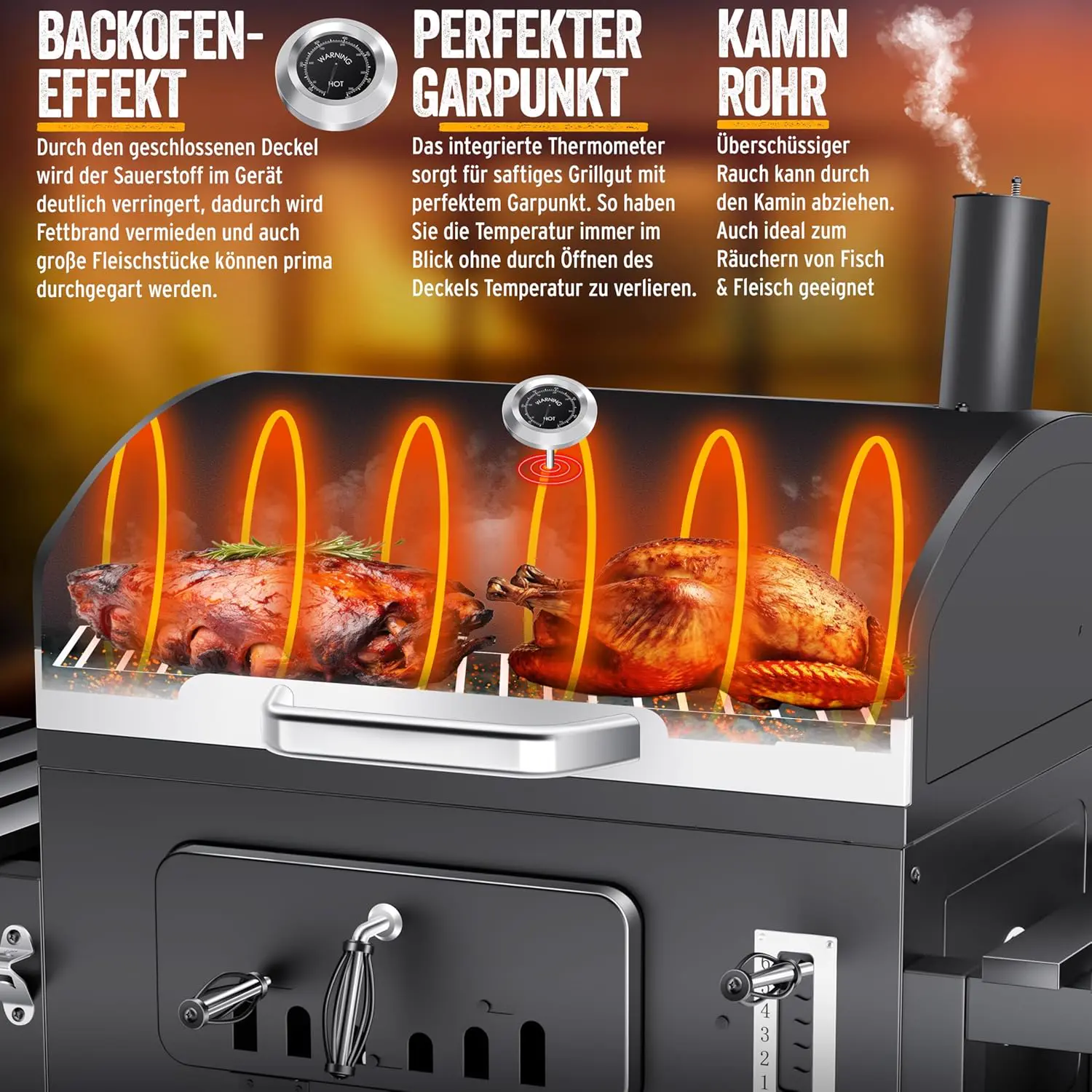Barbecue weber en bois 39 m² vue 2