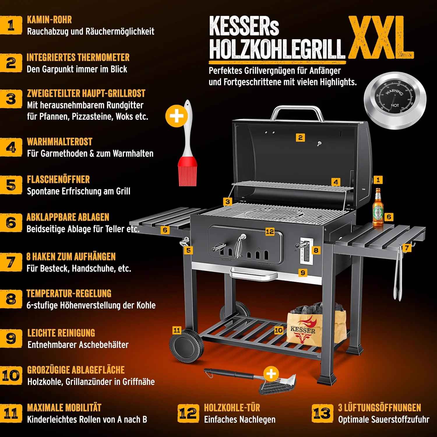 Barbecue weber en bois 39 m² vue 3