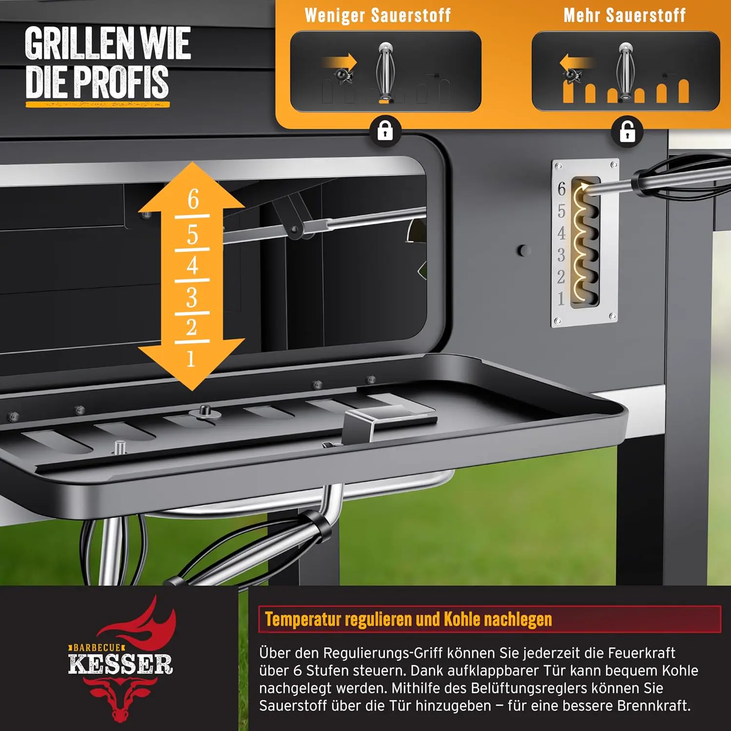Barbecue weber en bois 39 m² vue 4