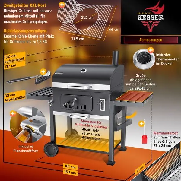 Barbecue weber en bois 39 m² vue 6