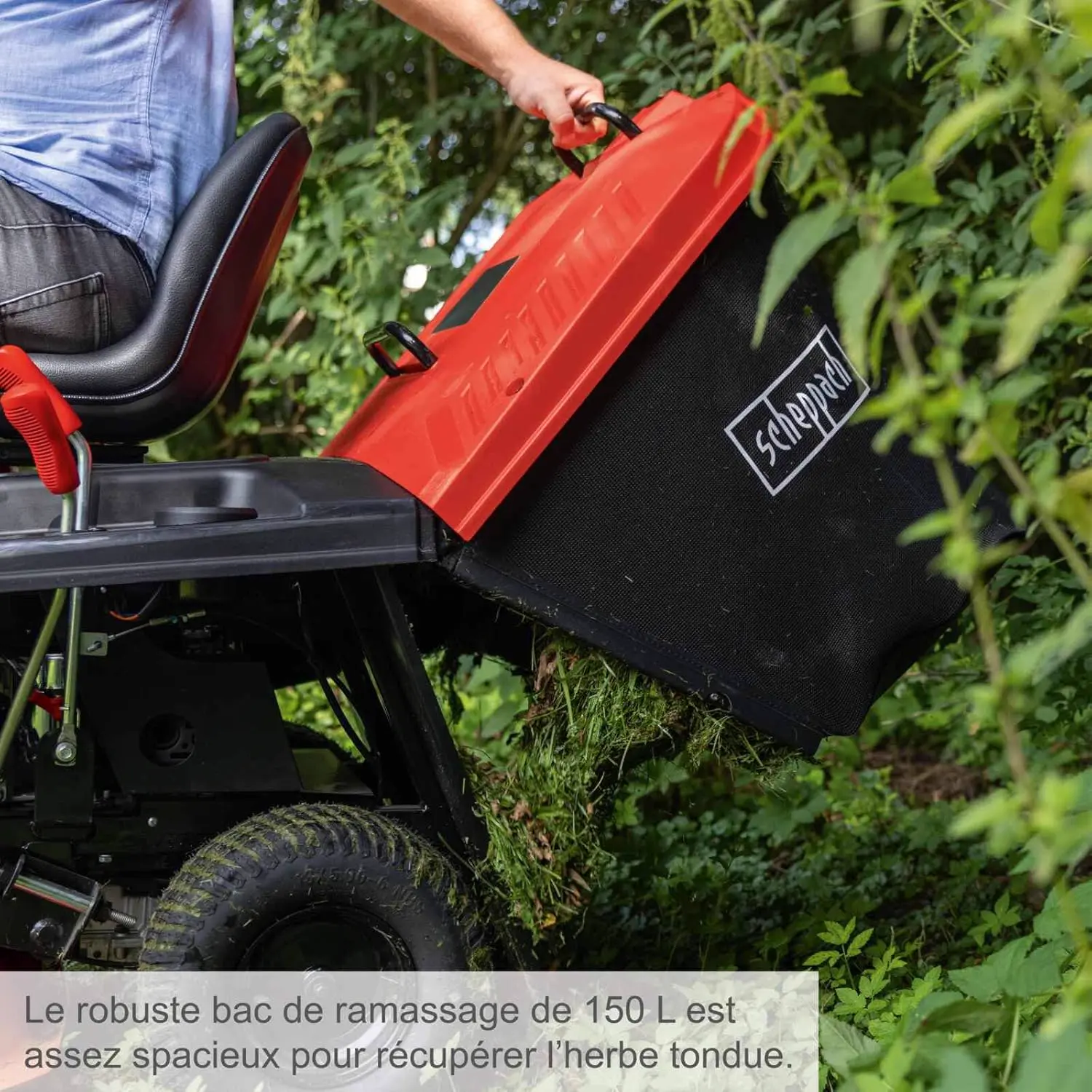 Tondeuse autoportée autoportée vue 4