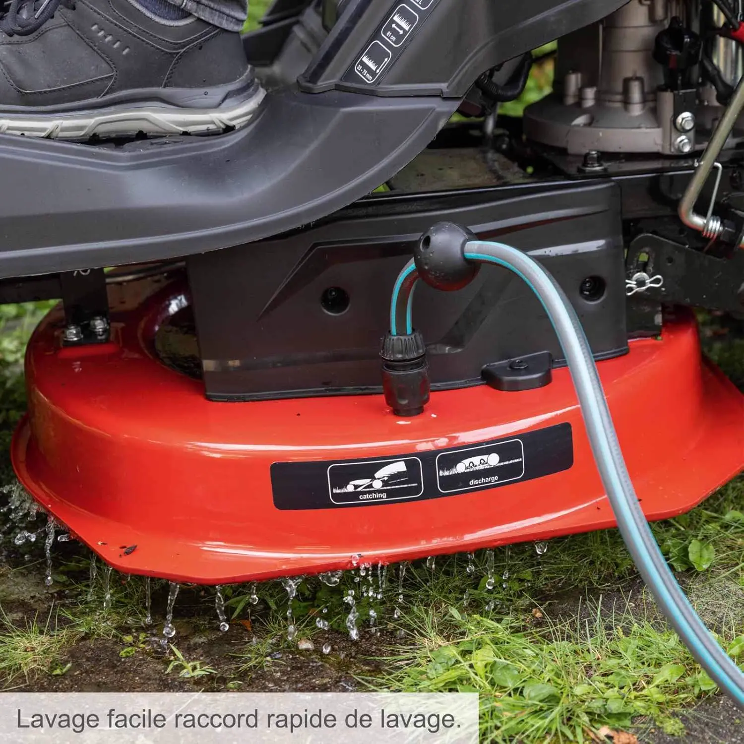Tondeuse autoportée autoportée vue 8