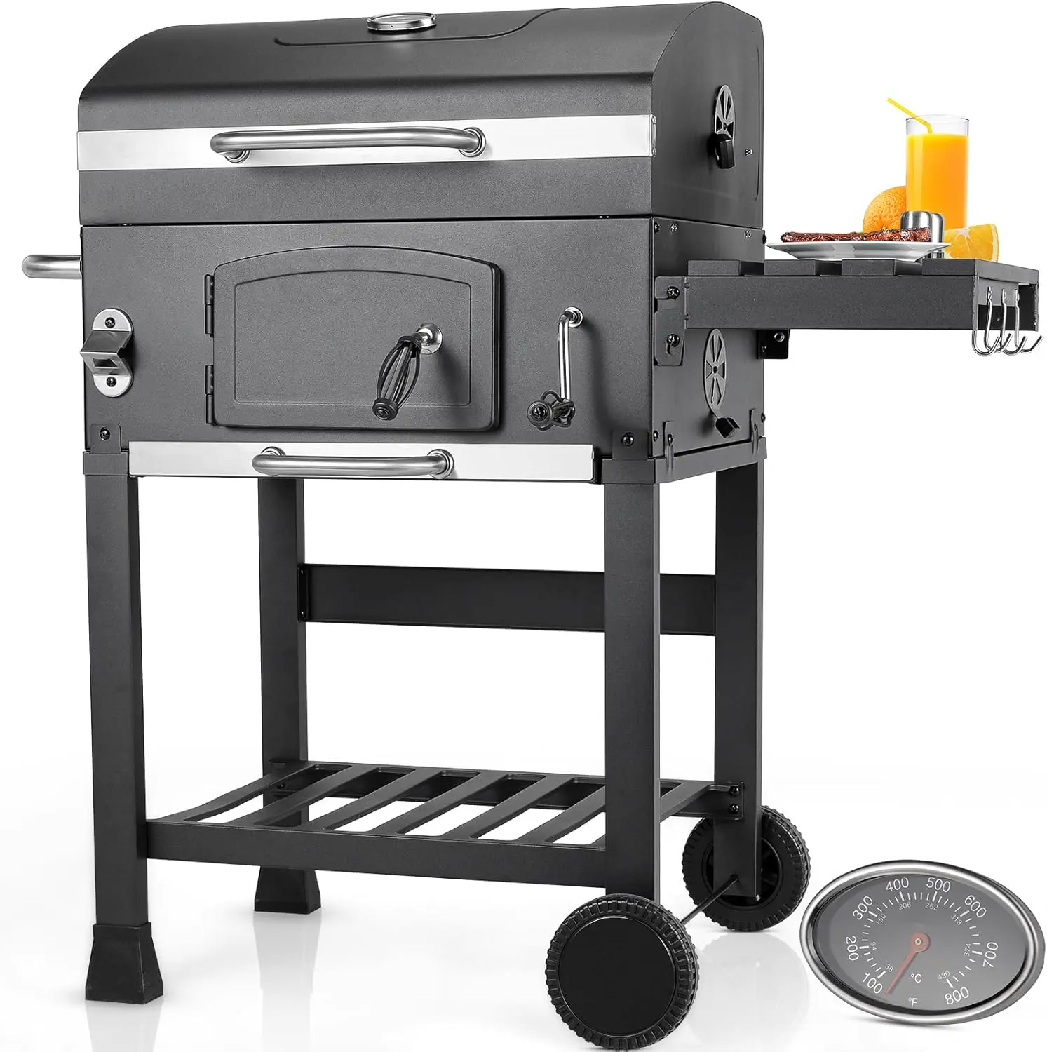 LIFERUN Barbecue Charbon de Bois XL