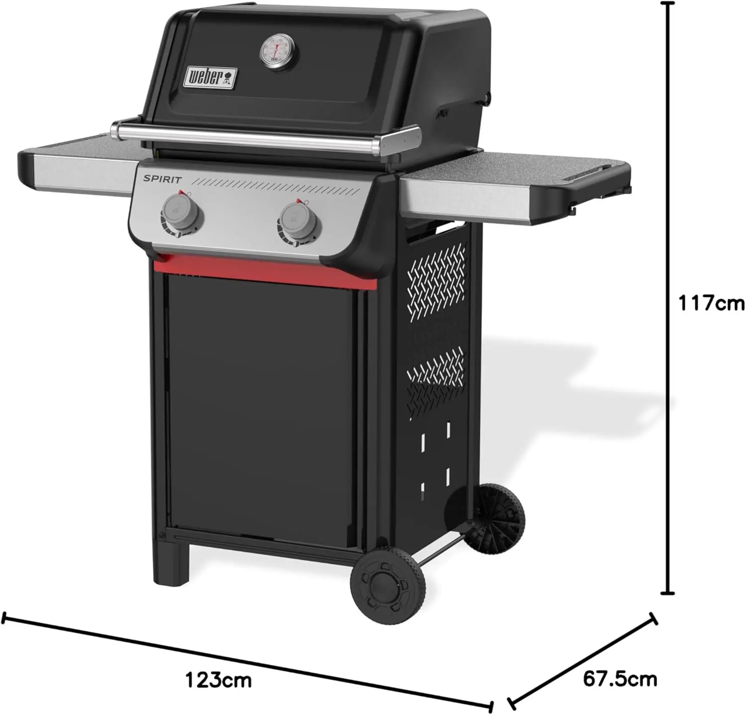 Barbecue weber noir 51 m² vue 14