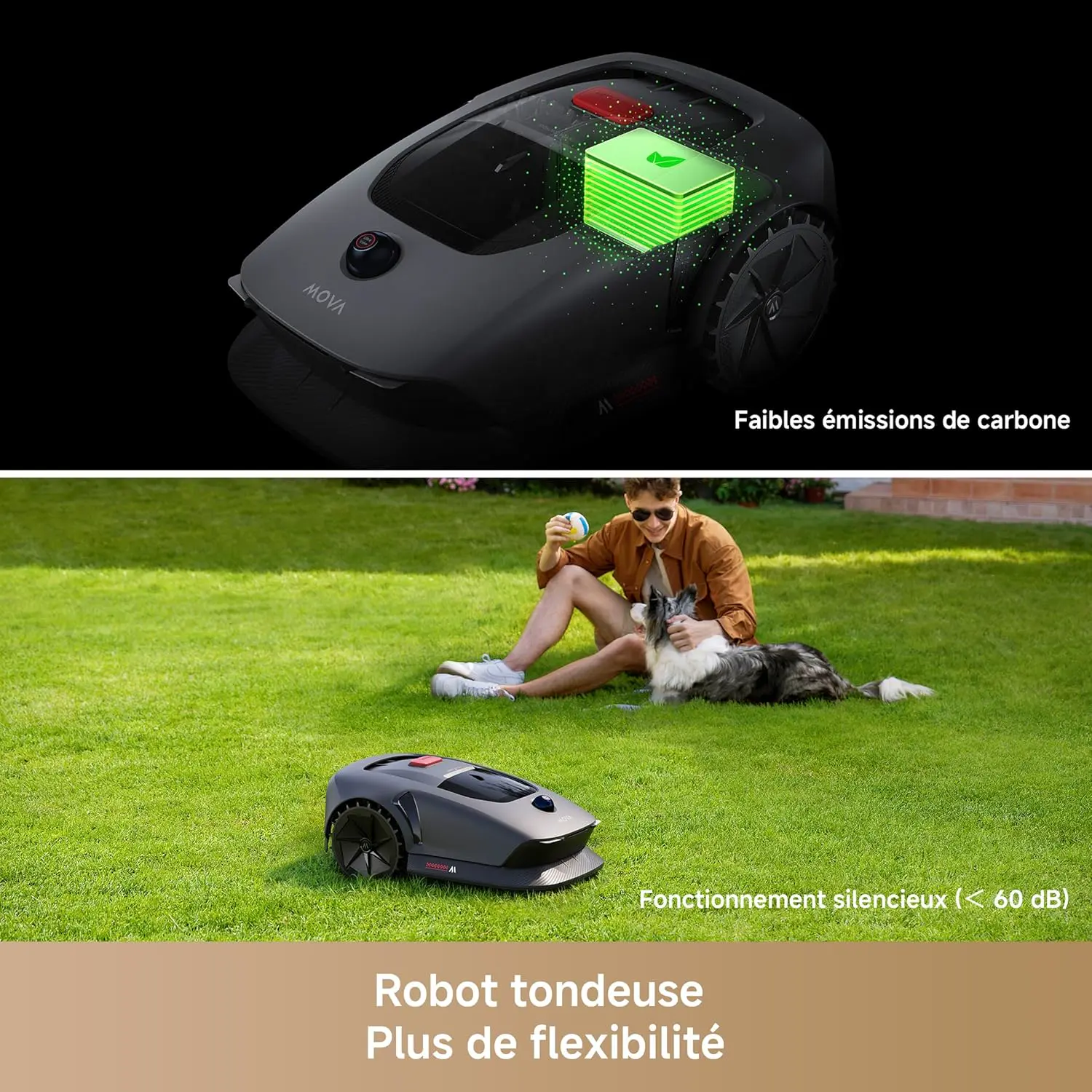 Tondeuse autoportée MOVA 1000 Robot Tondeuse Installation sans… vue 8