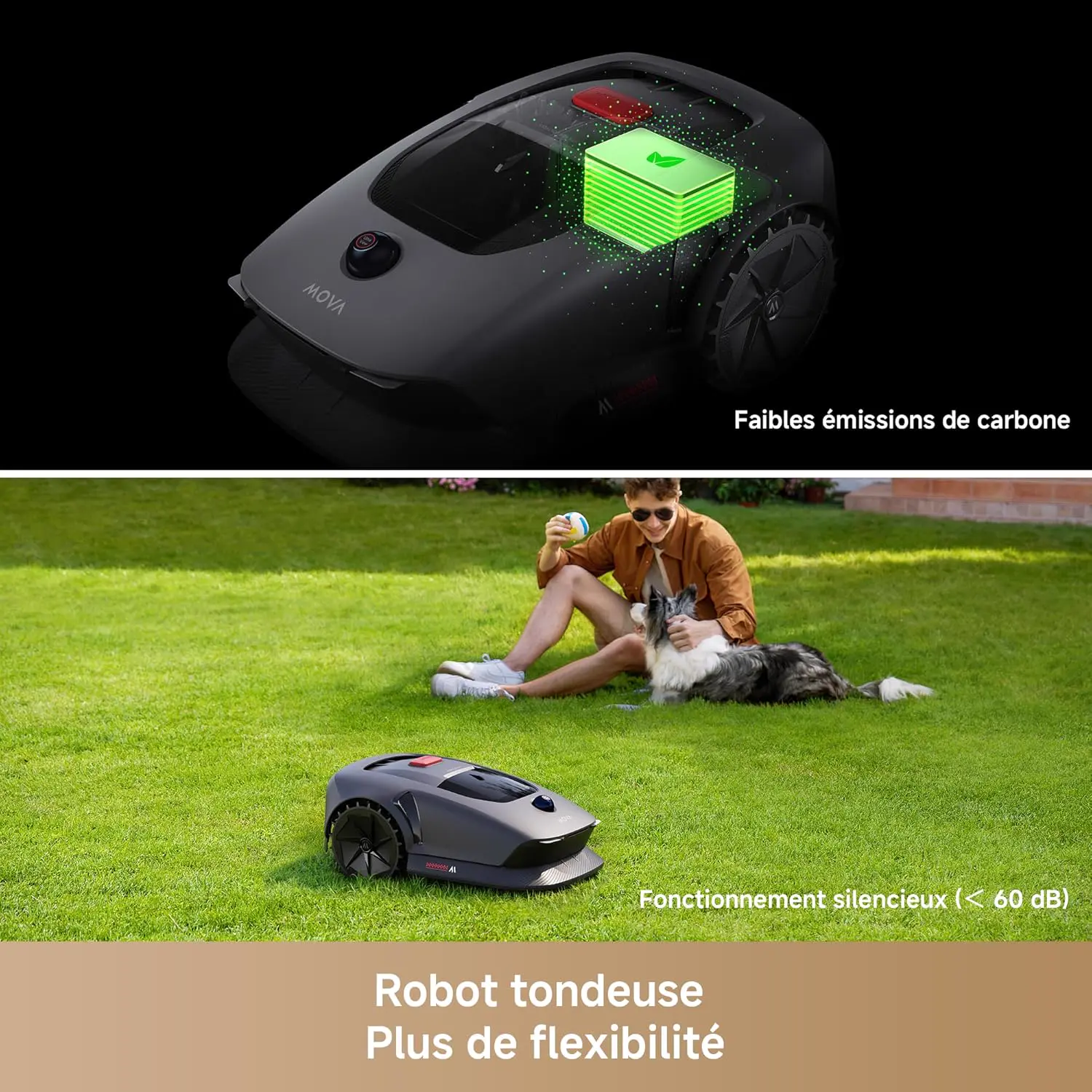 Tondeuse autoportée MOVA 600 Kit avec 81 Lames vue 8