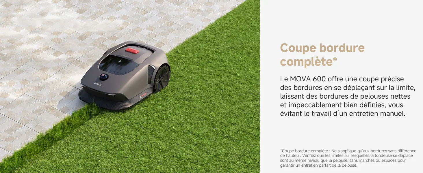 Tondeuse autoportée MOVA 600 Kit avec 81 Lames — contenu détaillé 6