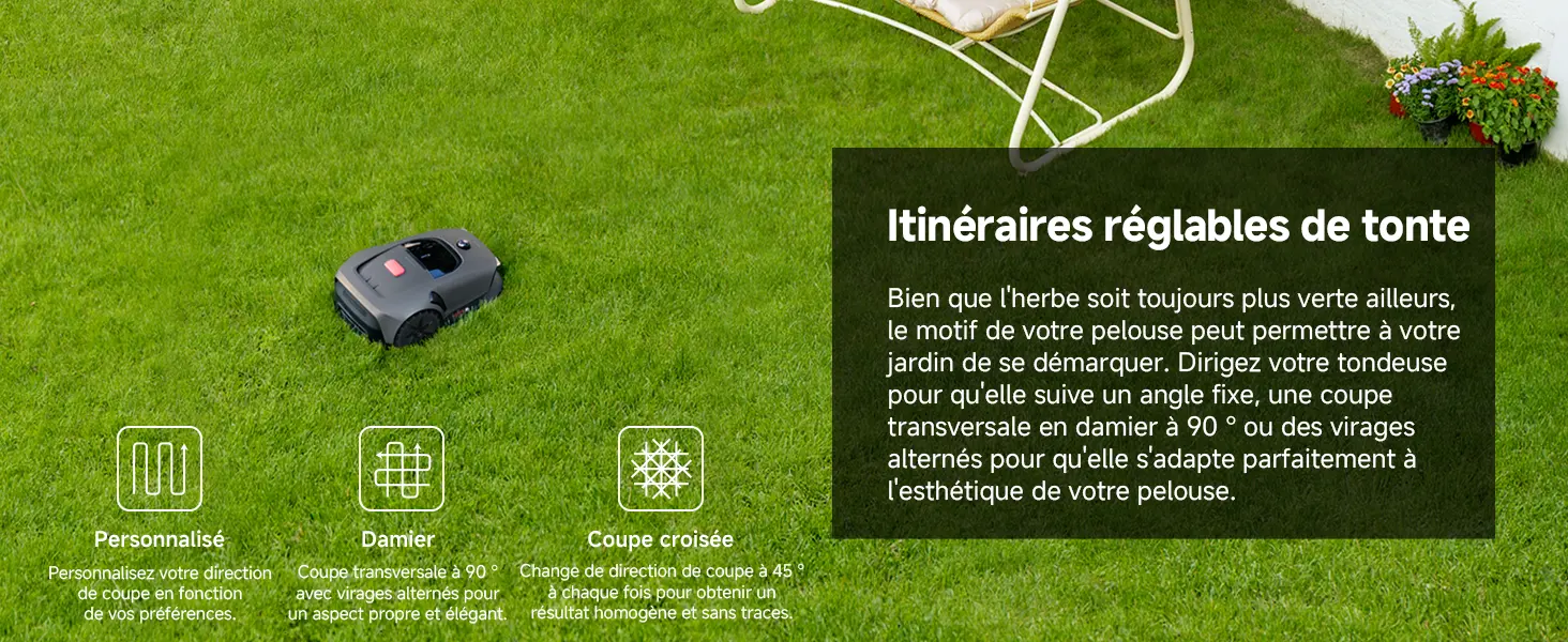 Tondeuse autoportée MOVA 600 Kit avec 81 Lames — contenu détaillé 10