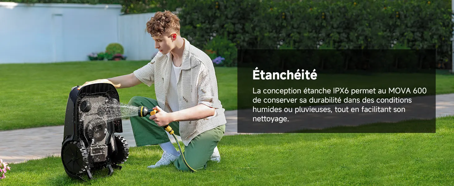 Tondeuse autoportée MOVA 600 Kit avec 81 Lames — contenu détaillé 17