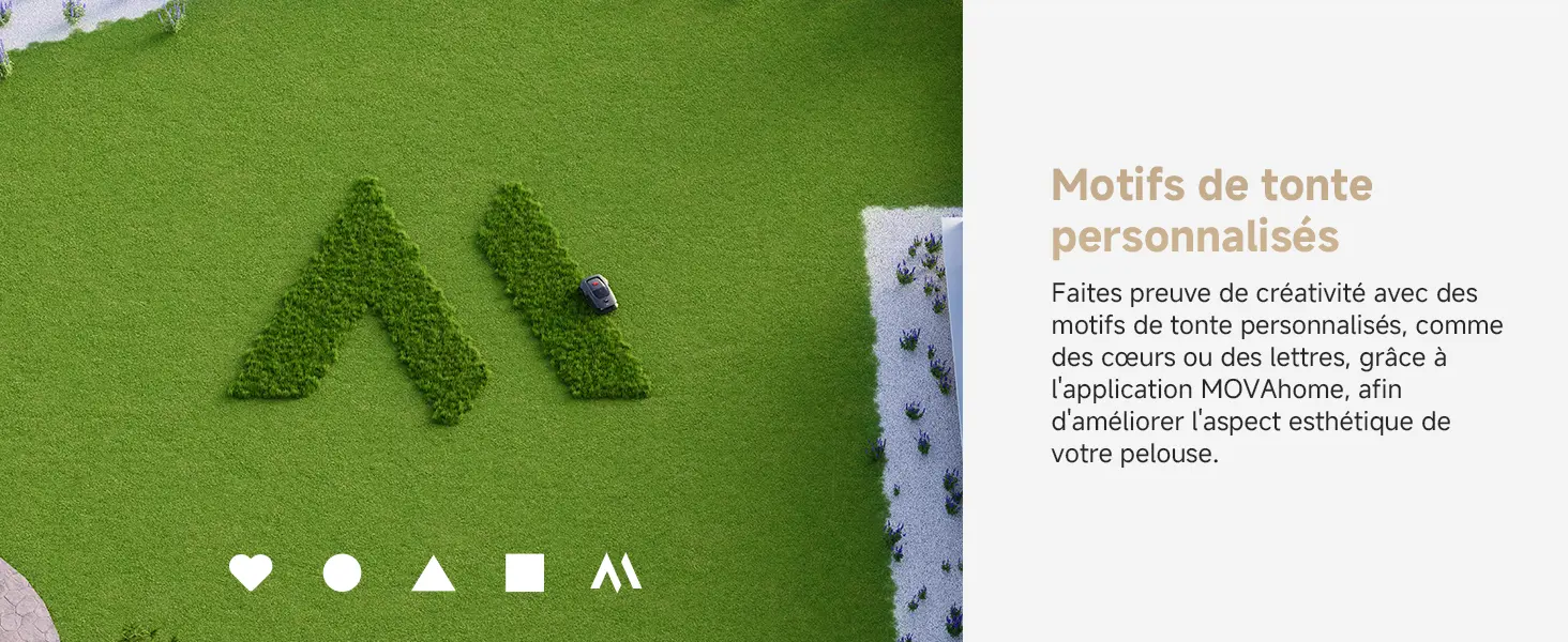 Tondeuse autoportée MOVA 600 Kit avec 81 Lames — contenu détaillé 20