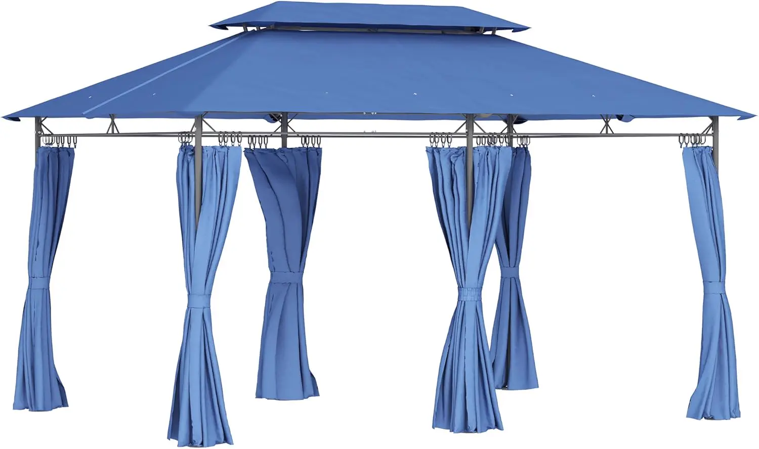 Outsunny Tonnelle de Jardin extérieur 3x4m