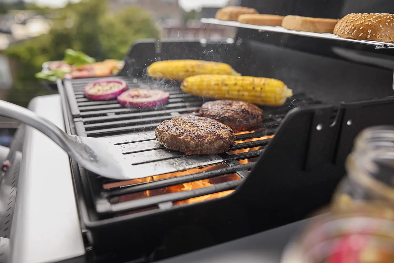 Barbecue weber 6 places en aluminium noir 51 m² vue 15