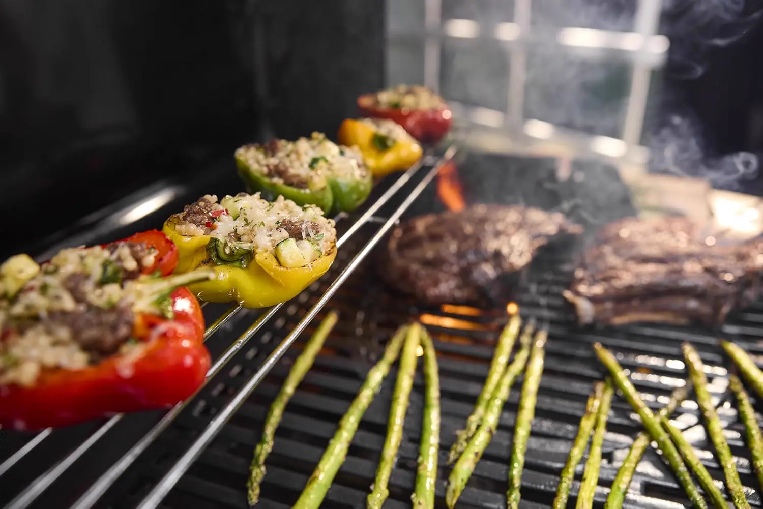 Barbecue weber 6 places en aluminium noir 51 m² vue 16