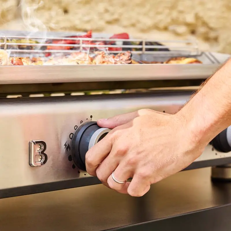 Plancha BRASERO - Plancha Silvia EVO 3 Feux Brasero vue 4