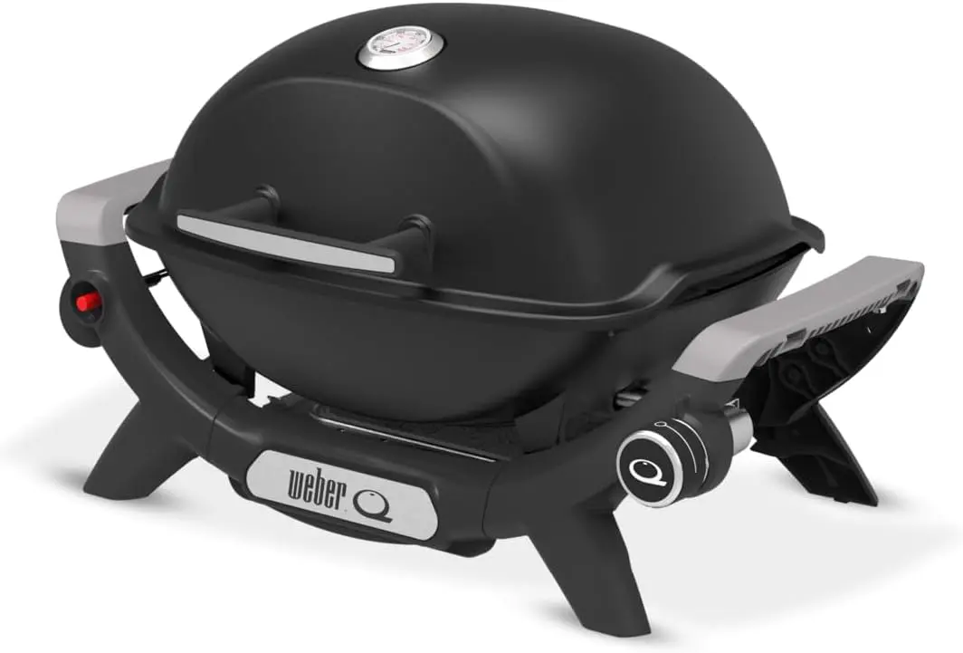 Weber Barbecue à gaz Q 1100N / Barbecue portable léger pour camping
