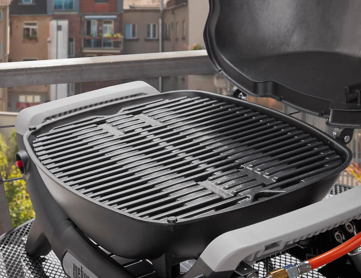 Barbecue weber en aluminium noir vue 12