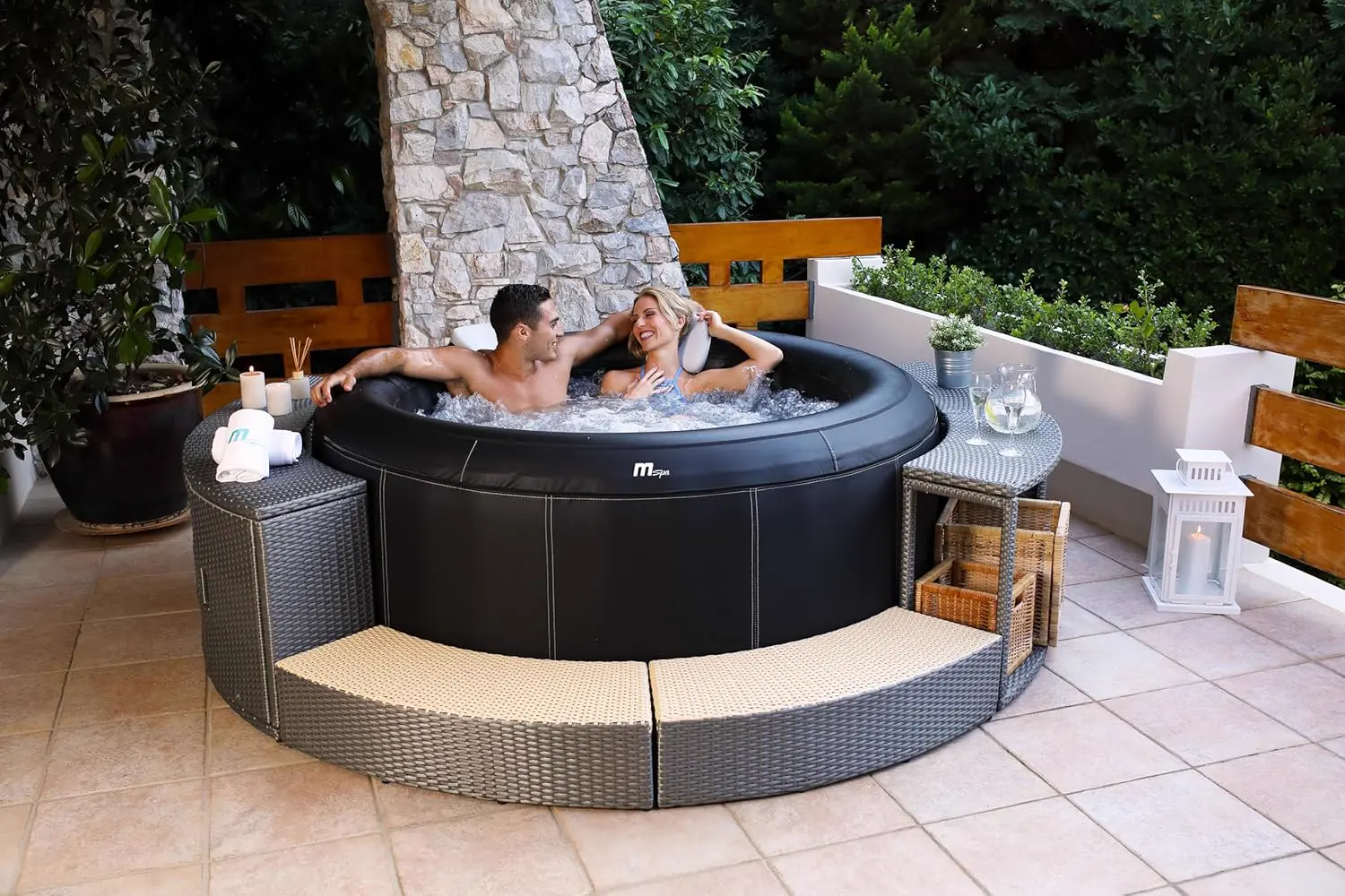 Spa gonflable 6 personnes 6 places vue 3