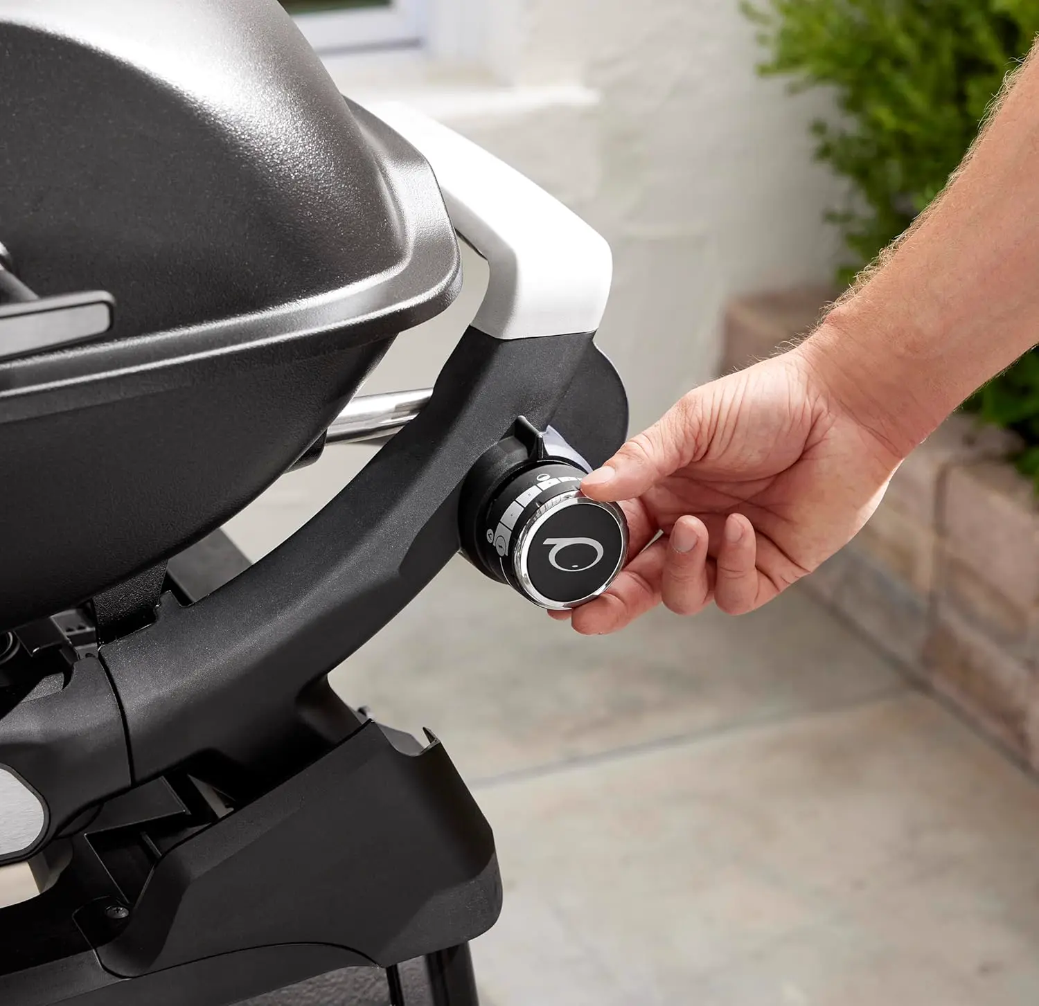 Barbecue weber en aluminium noir 57 m² vue 5