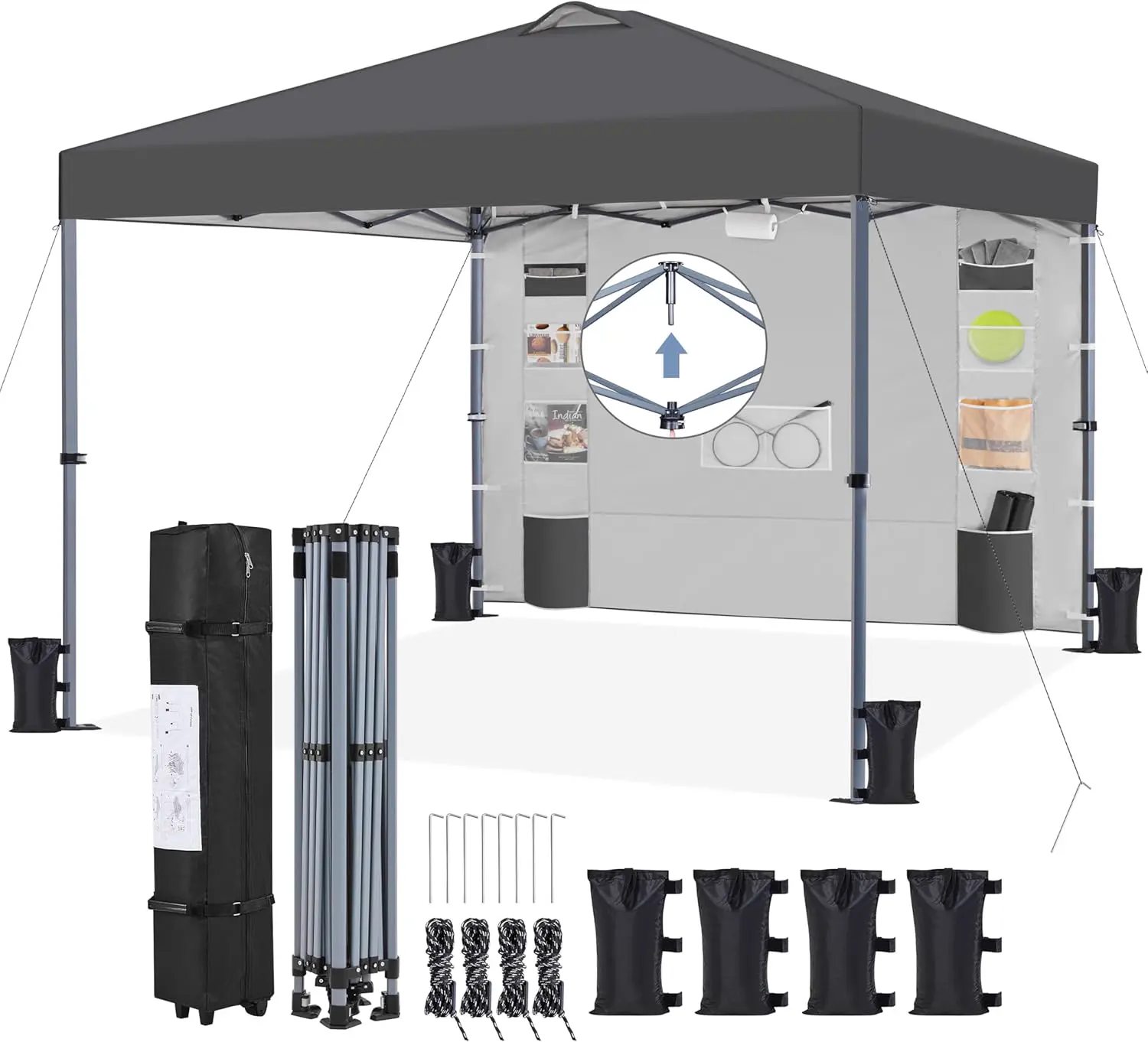 Yaheetech Tonnelle de Jardin Pop-up