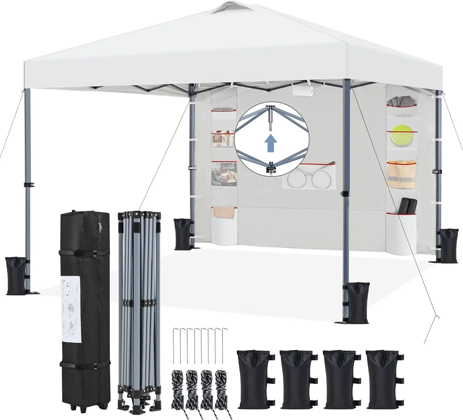 Yaheetech Tonnelle de Jardin Pop-up