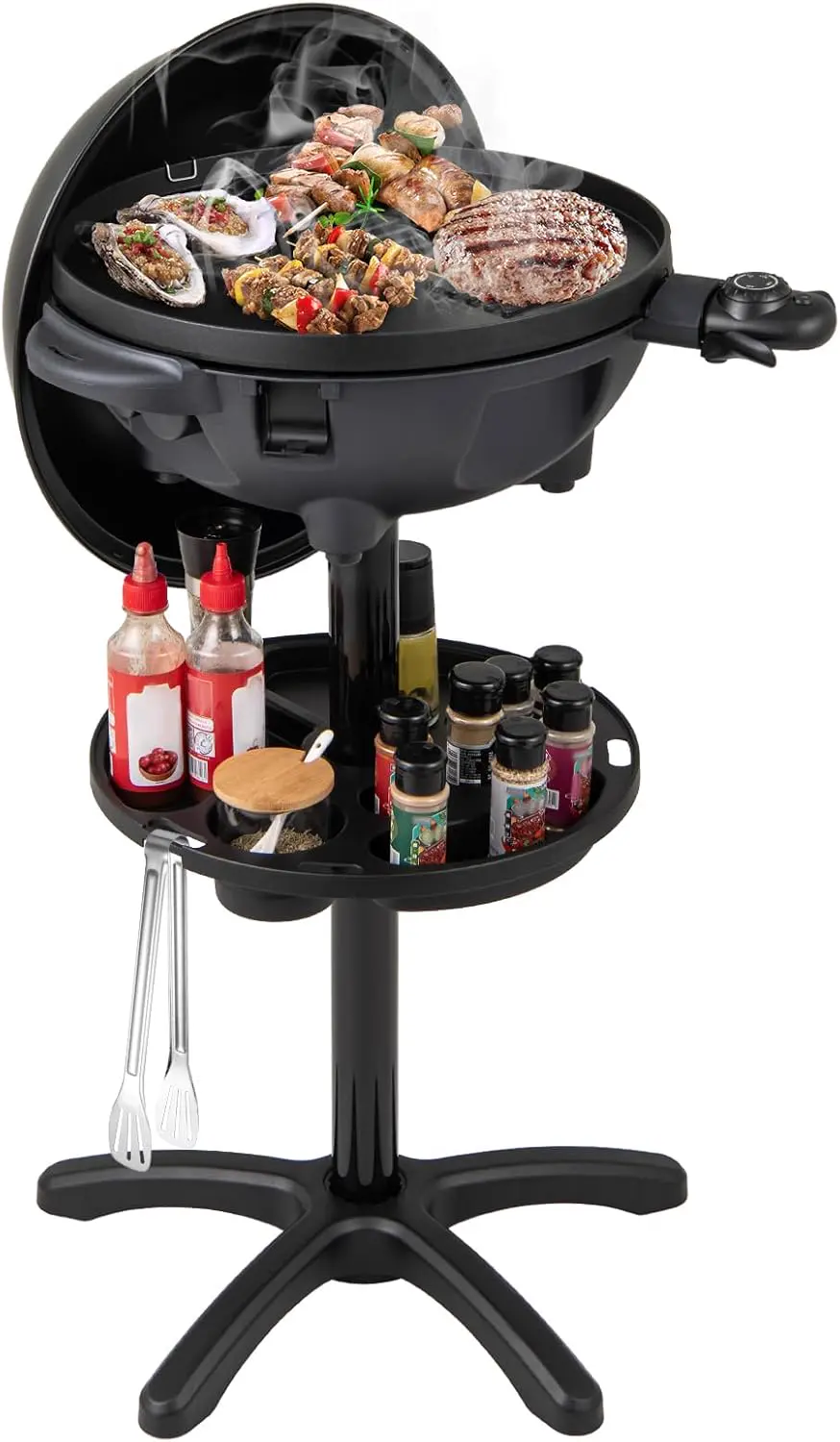 COSTWAY Barbecue Electrique Extérieur 1200 W
