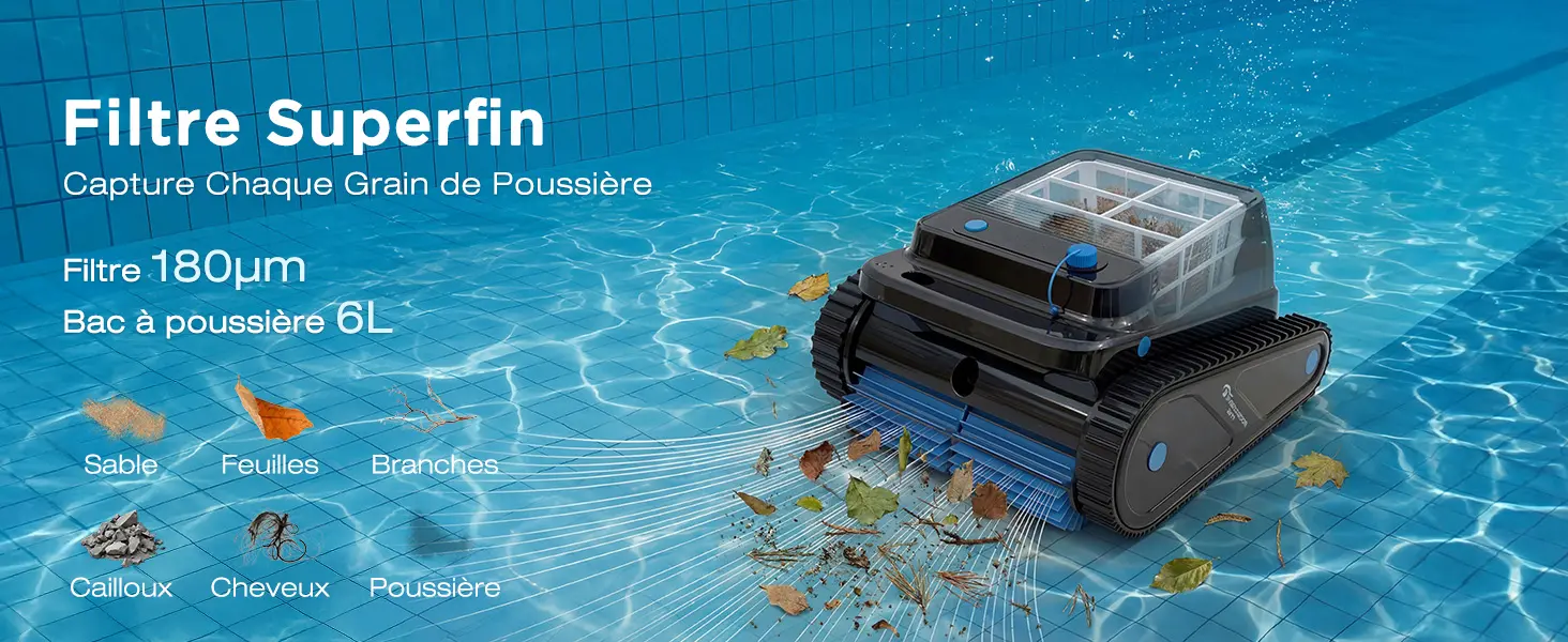 Robot piscine sable — contenu détaillé 9